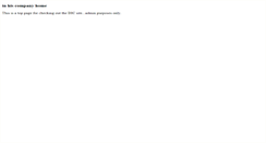 Desktop Screenshot of inhiscompany.org